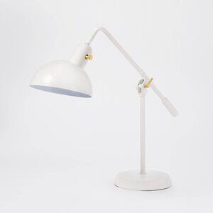 Threshold x Studio McGee Cantilever Task Table‎ Lamp White Dimmable Metal 2023
